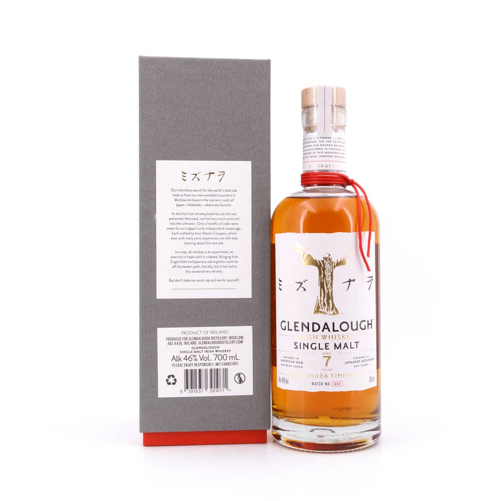 Glendalough 7 Jahre Single Malt Mizunara Oak Cask Finish 0,70 Liter/ 46.0% vol Produktbild