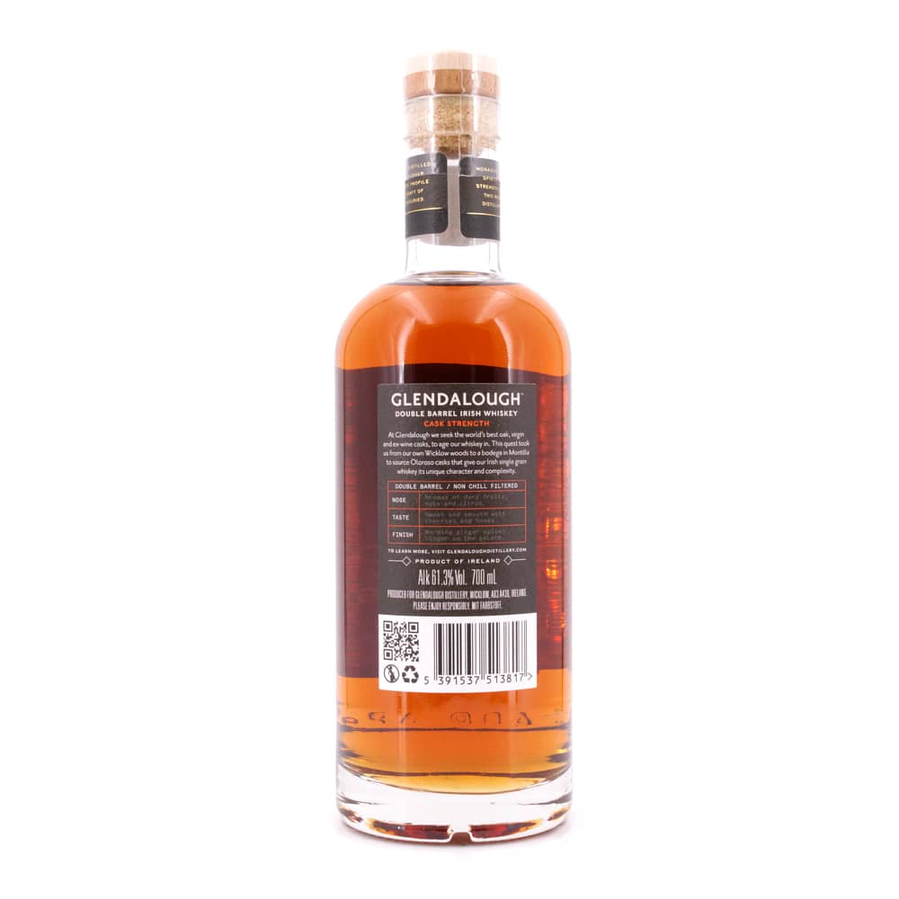 Glendalough Double Barrel Cask Strength 0,70 Liter/ 61.3% vol Produktbild