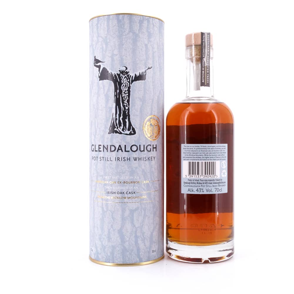 Glendalough Pot Still Irish Oak 0,70 Liter/ 43.0% vol Produktbild