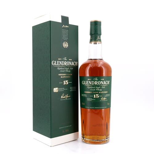 Glendronach 15 Jahre Revival Oloroso Sherry Cask and Petro Ximénz Casks 0,70 Liter/ 46.0% vol Produktbild