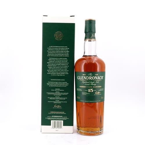 Glendronach 15 Jahre Revival Oloroso Sherry Cask and Petro Ximénz Casks 0,70 Liter/ 46.0% vol Produktbild