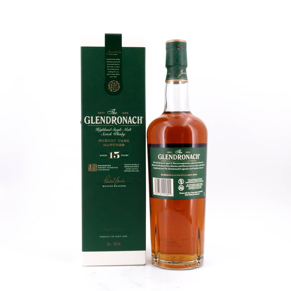 Glendronach 15 Jahre Revival Oloroso Sherry Cask and Petro Ximénz Casks 0,70 Liter/ 46.0% vol Produktbild