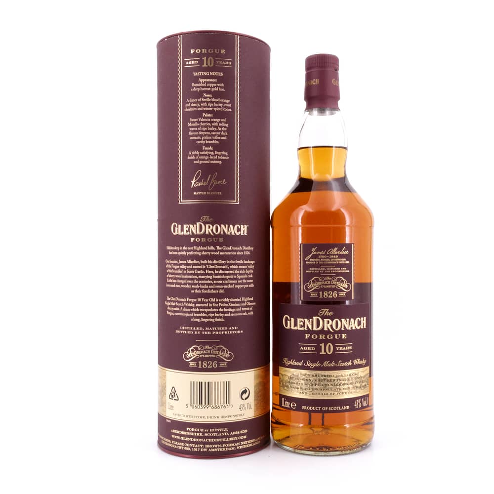 Glendronach Forgue 10 Jahre Literflasche 1 Liter/ 43.0% vol Produktbild