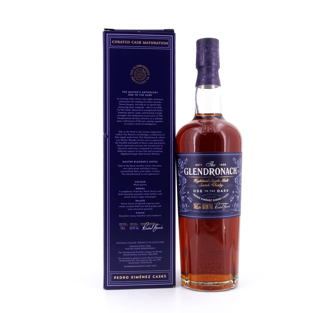 Glendronach Ode to the Dark PX Sherry Casks 0,70 Liter/ 50.8% vol Produktbild