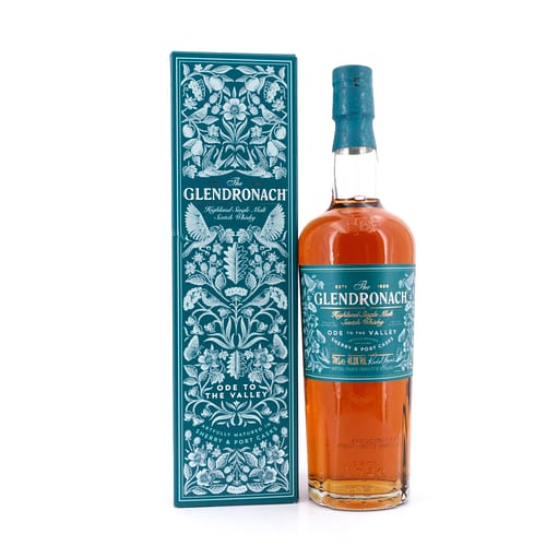 Glendronach Ode to the Valley Sherry & Ruby Port Casks 0,70 Liter/ 46.2% vol Produktbild