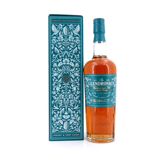 Glendronach Ode to the Valley Sherry & Ruby Port Casks 0,70 Liter/ 46.2% vol Produktbild