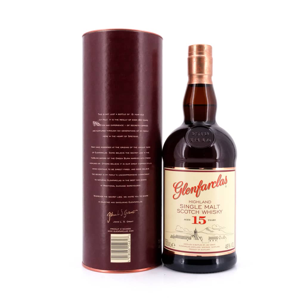 Glenfarclas 15 Jahre 0,70 Liter/ 46.0% vol Produktbild