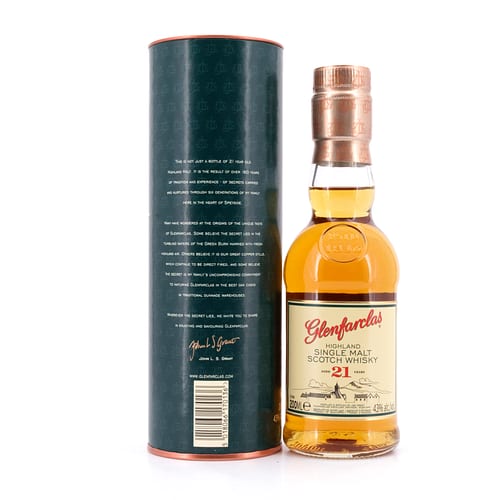 Glenfarclas 21 Jahre Midi 0,20 Liter/ 43.0% vol Produktbild