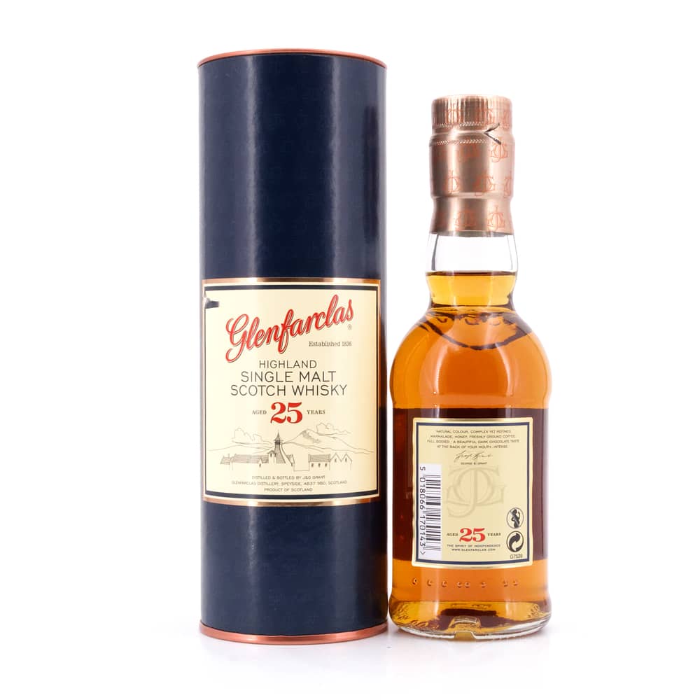 Glenfarclas 25 Jahre Midi 0,20 Liter/ 43.0% vol Produktbild