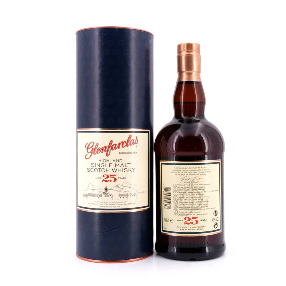 Glenfarclas 25 Jahre 0,70 Liter/ 43.0% vol Produktbild