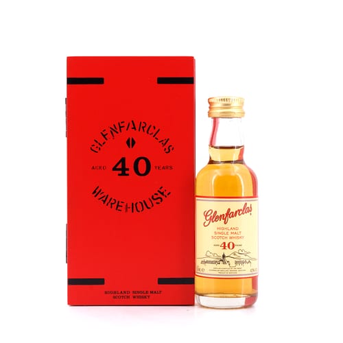 Glenfarclas 40 Jahre Miniatur 0,050 Liter/ 43.0% vol Produktbild
