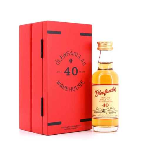 Glenfarclas 40 Jahre Miniatur 0,050 Liter/ 43.0% vol Produktbild