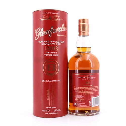 Glenfarclas The Trinity Vintage Series 2012 Sherry Casks Limited Edition No.1 0,70 Liter/ 46.0% vol Produktbild