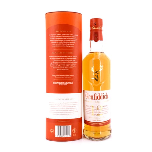 Glenfiddich 12 Jahre Triple Oak Twelve 0,70 Liter/ 40.0% vol Produktbild