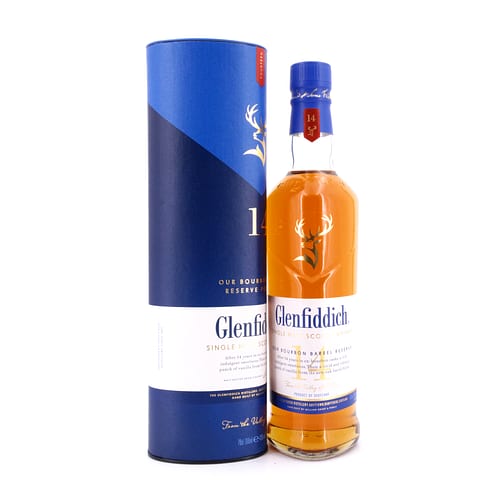 Glenfiddich 14 Jahre Bourbon Barrel Reserve 0,70 Liter/ 43.0% vol Produktbild