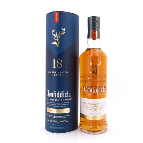 Glenfiddich 18 Jahre Our Small Batch 0,70 Liter/ 40.0% vol Produktbild