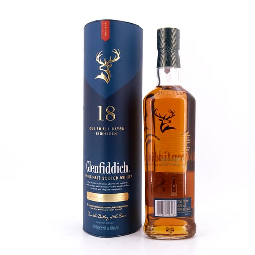 Glenfiddich 18 Jahre Our Small Batch 0,70 Liter/ 40.0% vol Produktbild