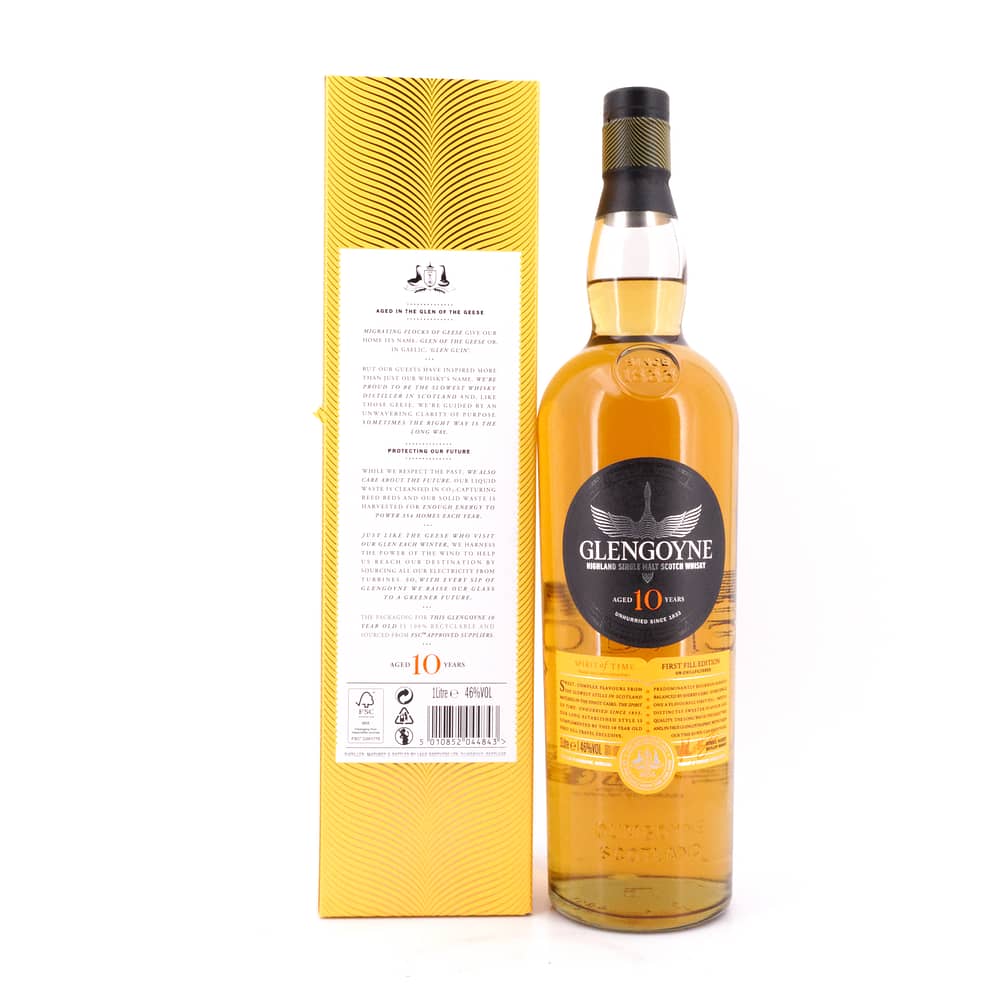 Glengoyne 10 Jahre First Fill Edition Literflasche 1 Liter/ 46.0% vol Produktbild