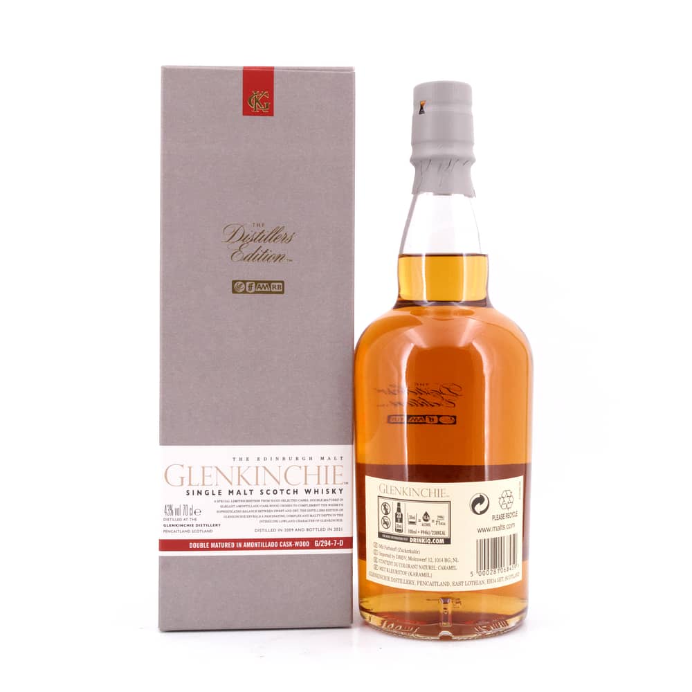 Glenkinchie Distillers Edition Amontillado Cask Wood 0,70 Liter/ 43.0% vol Produktbild