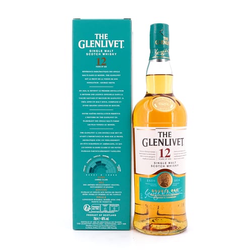 Glenlivet 12 Jahre Double Oak 0,70 Liter/ 40.0% vol Produktbild