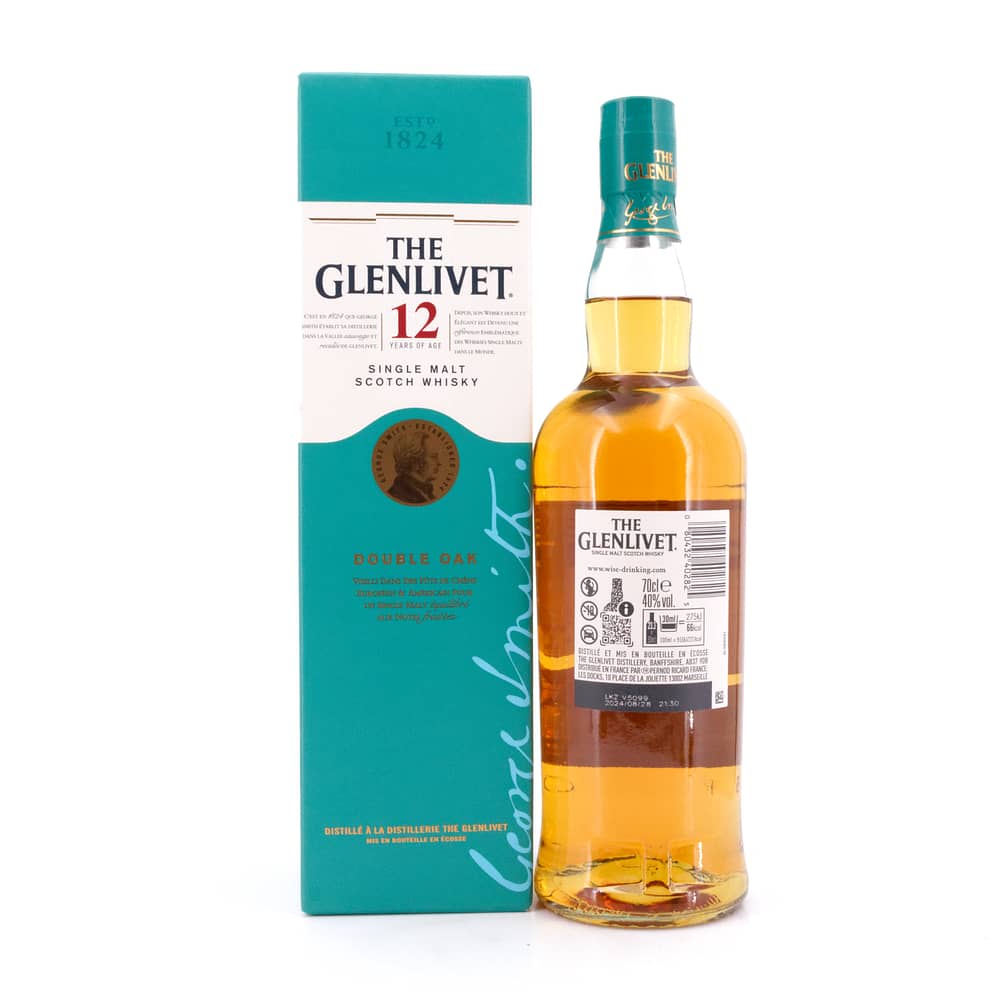 Glenlivet 12 Jahre Double Oak 0,70 Liter/ 40.0% vol Produktbild