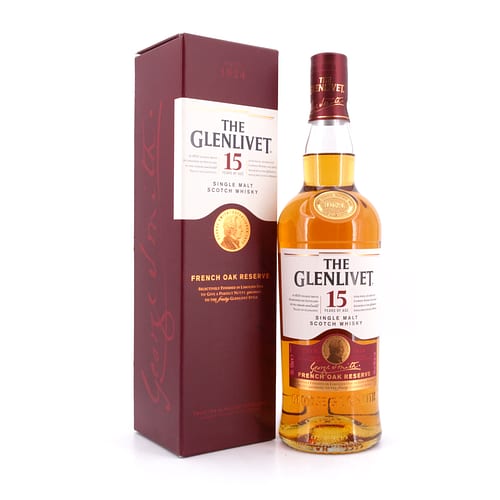 Glenlivet 15 Jahre French Oak Reserve 0,70 Liter/ 40.0% vol Produktbild