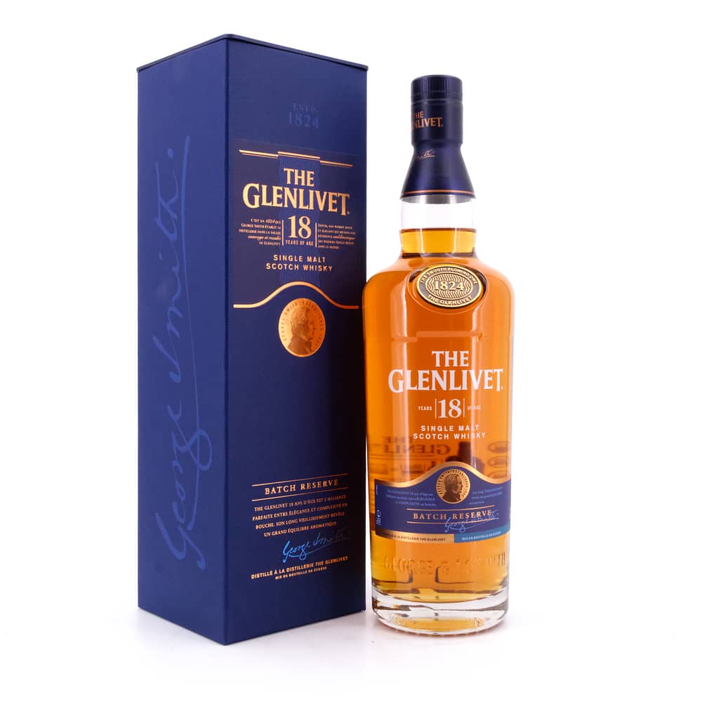 Glenlivet 18 Jahre Batch Reserve 0,70 Liter/ 40.0% vol Produktbild