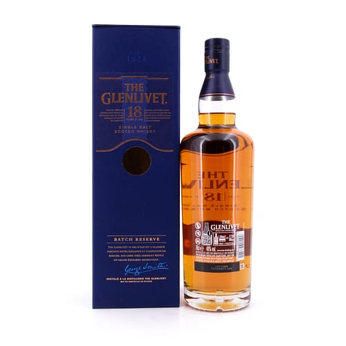 Glenlivet 18 Jahre Batch Reserve 0,70 Liter/ 40.0% vol Produktbild