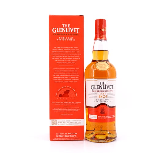 Glenlivet Caribbean Reserve 0,70 Liter/ 40.0% vol Produktbild