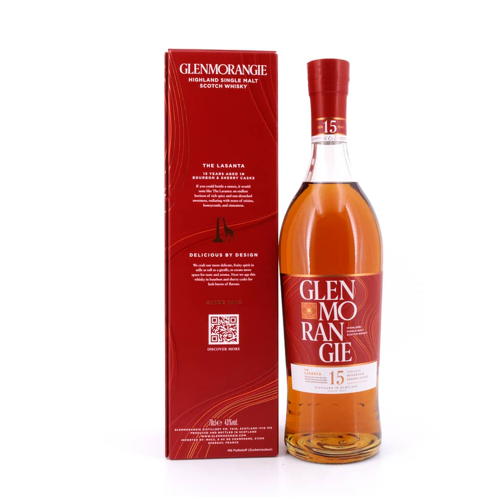 Glenmorangie Lasanta 15 Jahre Sherry Cask Finish 0,70 Liter/ 43.0% vol Produktbild