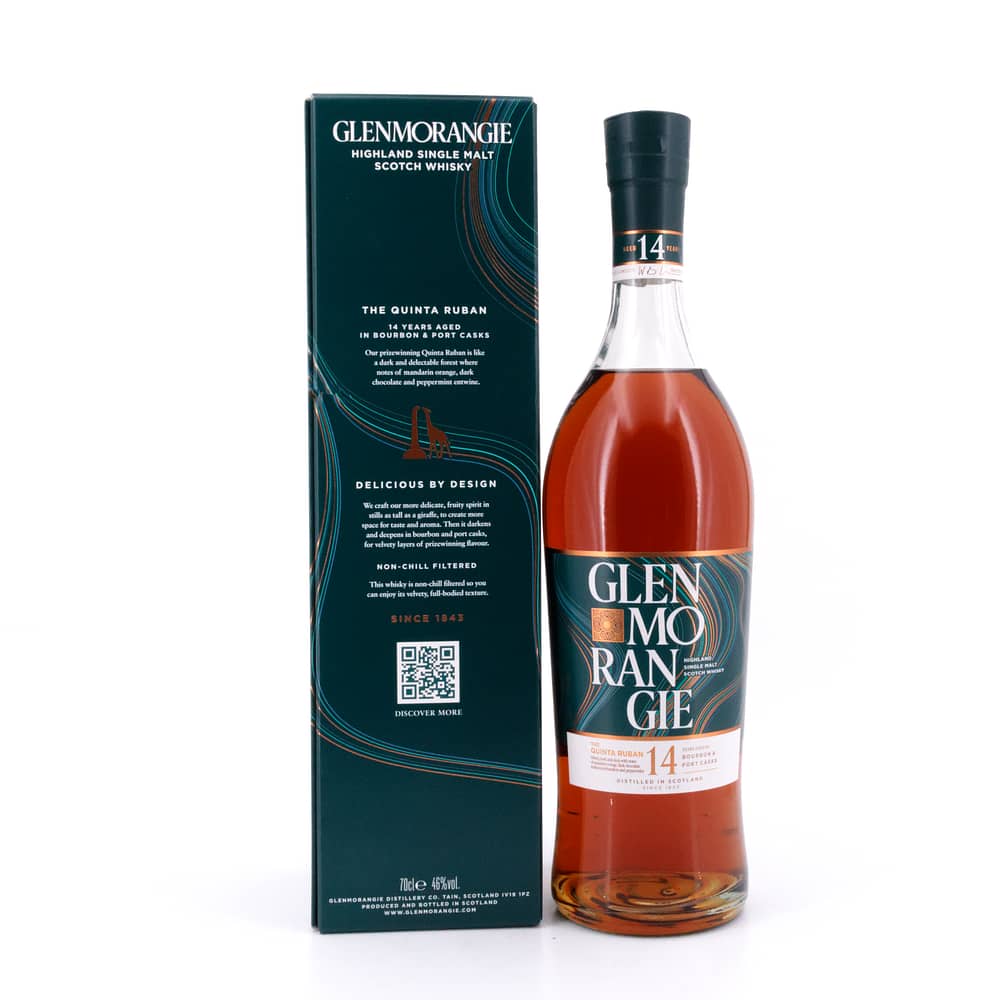 Glenmorangie Quinta Ruban 14 Jahre Port Cask finish 0,70 Liter/ 46.0% vol Produktbild