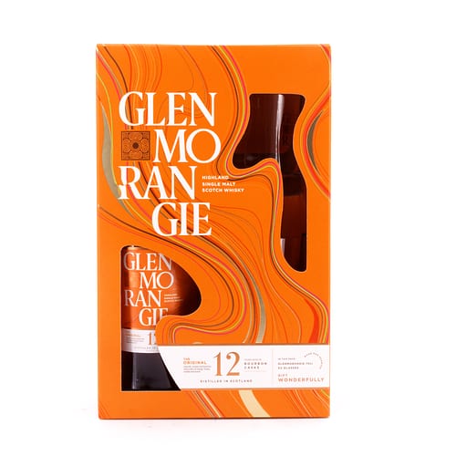 Glenmorangie The Original 12 Jahre Geschenkset inkl. 2 Gläser 0,70 Liter/ 40.0% vol Produktbild