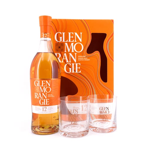 Glenmorangie The Original 12 Jahre Geschenkset inkl. 2 Gläser 0,70 Liter/ 40.0% vol Produktbild