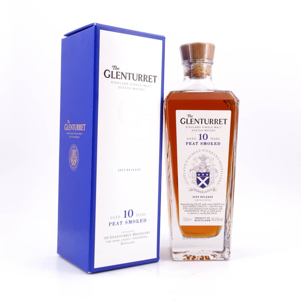 Glenturret 10 Jahre Peat Smoked 0,70 Liter/ 46.6% vol Produktbild