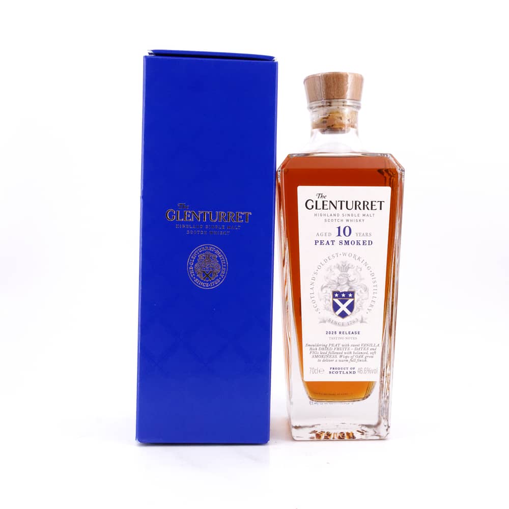 Glenturret 10 Jahre Peat Smoked 0,70 Liter/ 46.6% vol Produktbild