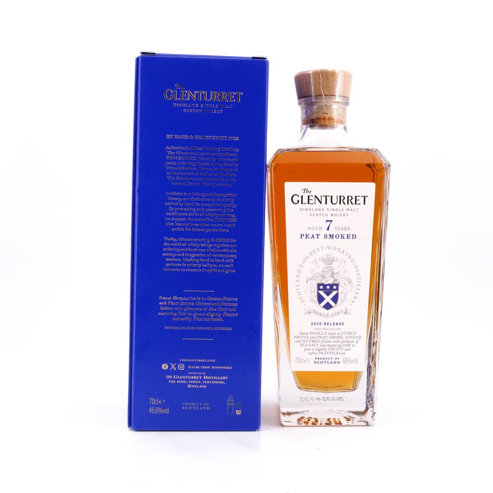 Glenturret 7 Jahre Peat Smoked 0,70 Liter/ 46.0% vol Produktbild