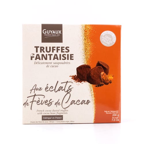 Guyaux Kakaokonfekt mit Kakaosplittern ohne Palmöl 200 Gramm Produktbild