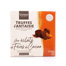 Guyaux Kakaokonfekt mit Kakaosplittern ohne Palmöl Produktbild