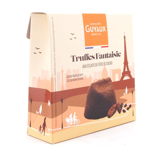 Guyaux Kakaokonfekt mit Kakaosplittern 250 Gramm Produktbild