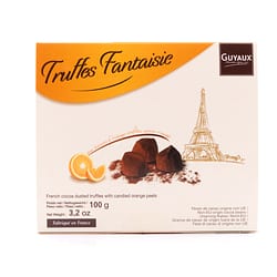 Guyaux Truffes Fantaisie Orange Kakaokonfekt Produktbild
