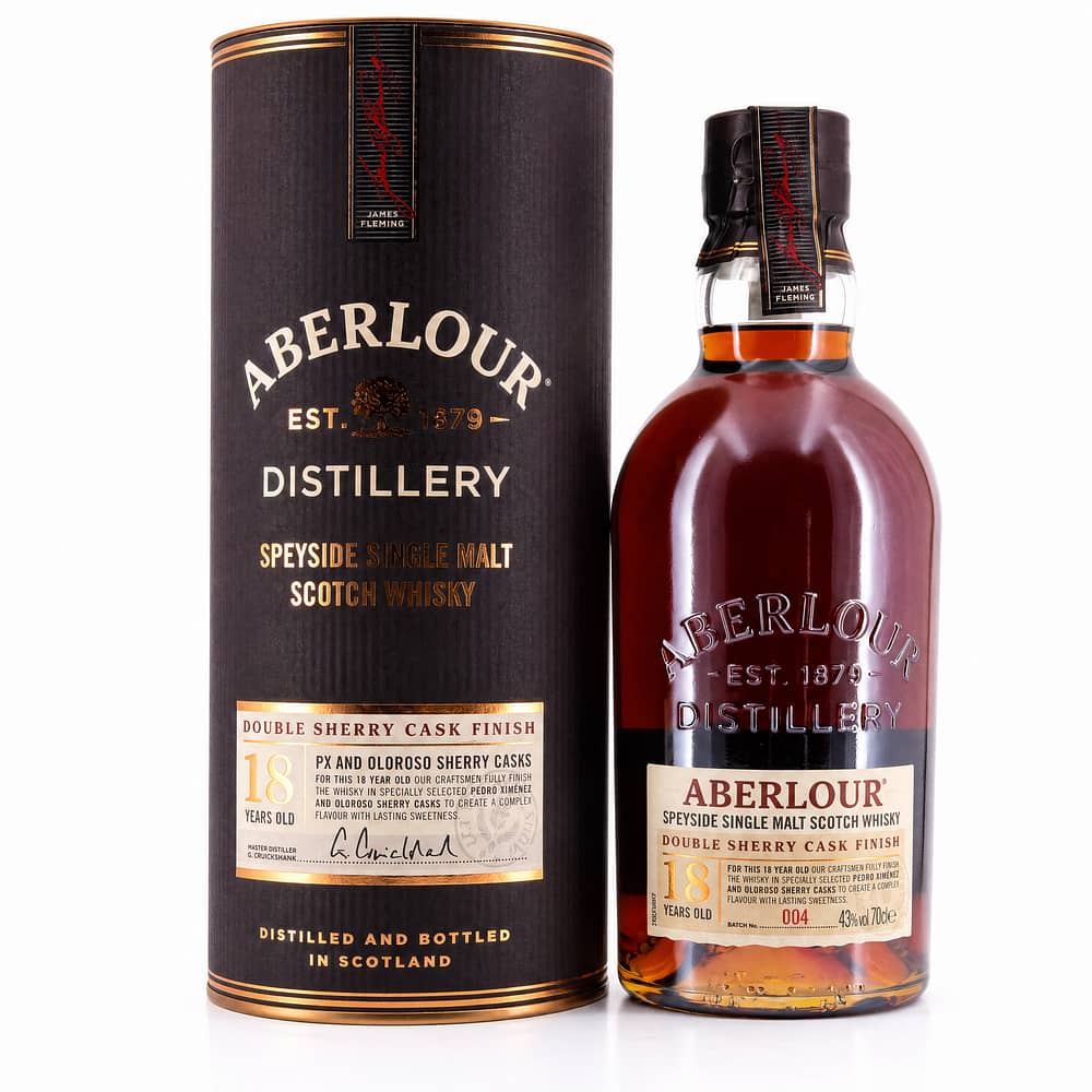 Aberlour 18 Jahre Double Sherry Cask Finish 0,70 Liter/ 43.0% vol Produktbild