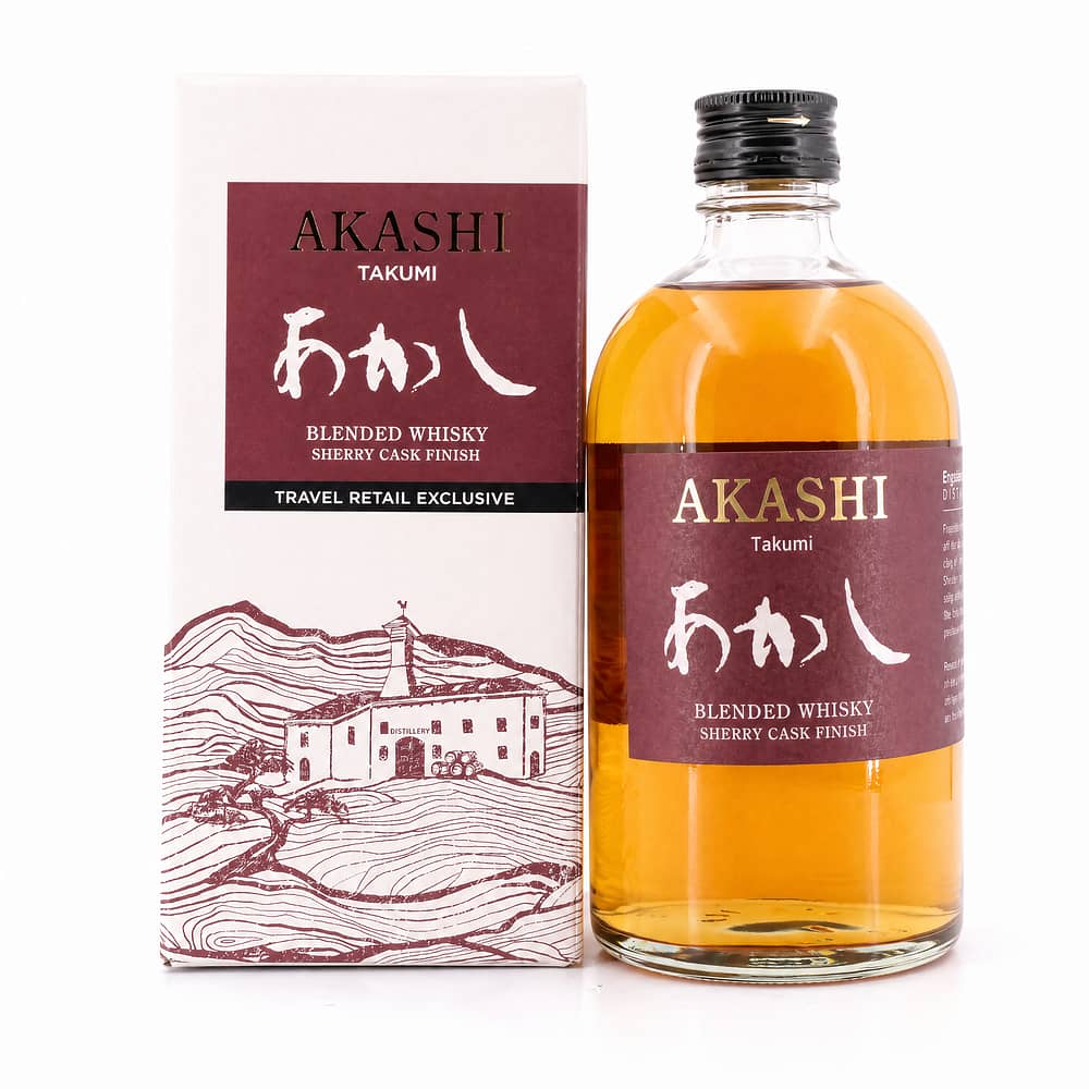 Akashi Takumi Sherry Cask Finish 0,50 Liter/ 40.0% vol Produktbild