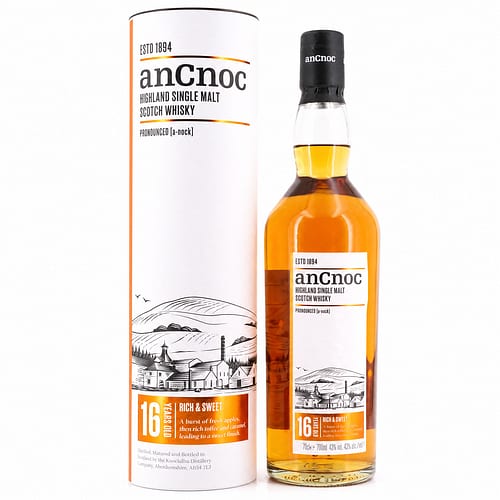 anCnoc 16 Jahre Rich & Sweet 0,70 Liter/ 43.0% vol Produktbild