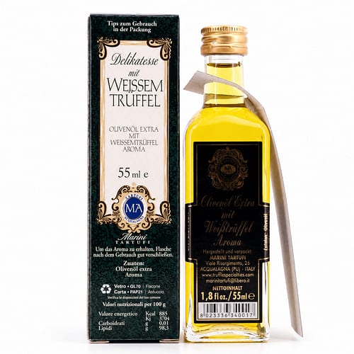 Anfosso Olivenöl mit weißenTrüffel Aroma 0,055 Liter Produktbild