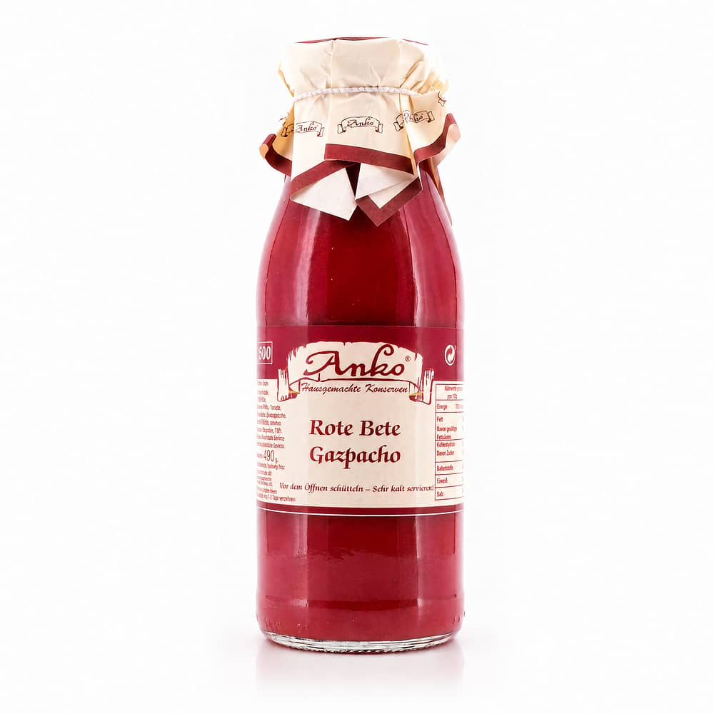 Anko Rote Beete Gazpacho 490 Gramm Produktbild