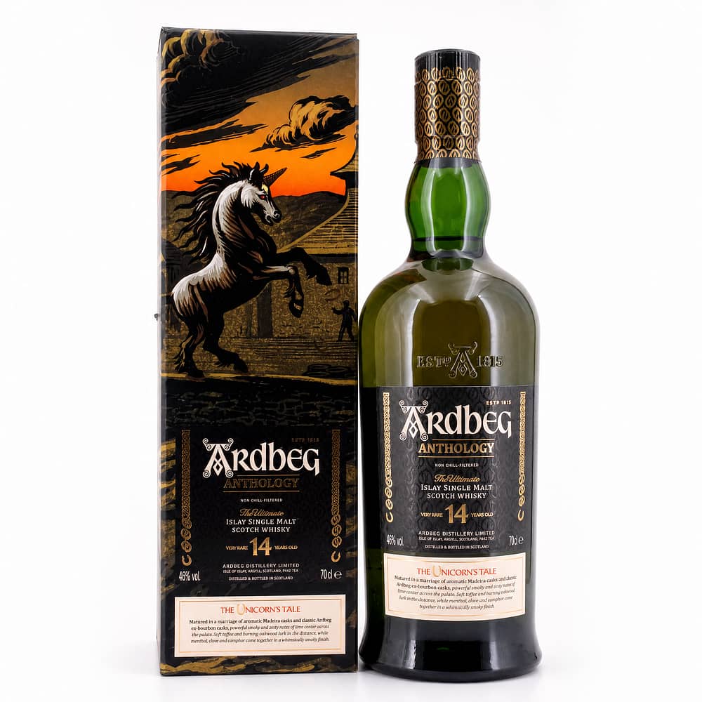 Ardbeg Anthology The Unicorn’s Tale 14 Jahre 0,70 Liter/ 46.0% vol Produktbild