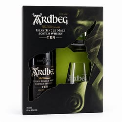 Ardbeg TEN 10 Jahre Geschenkset inkl. 2 Ardbeg-Gläsern Produktbild
