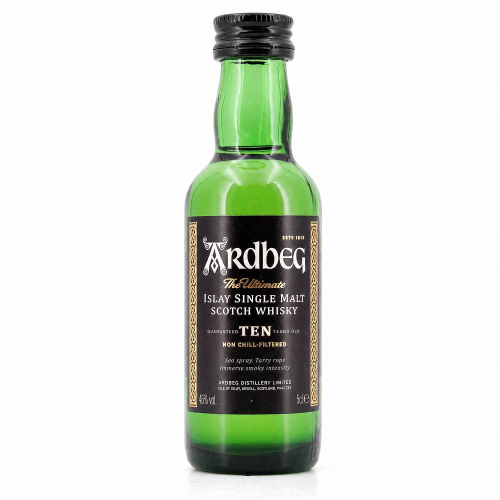 Ardbeg TEN 10 Jahre Miniatur 0,050 Liter/ 46.0% vol Produktbild