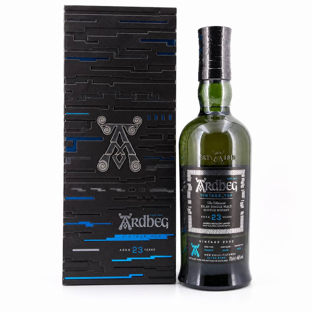Ardbeg Vintage Y2K 2000/2023 23 Jahre Sherry Cask 0,70 Liter/ 46.0% vol Produktbild