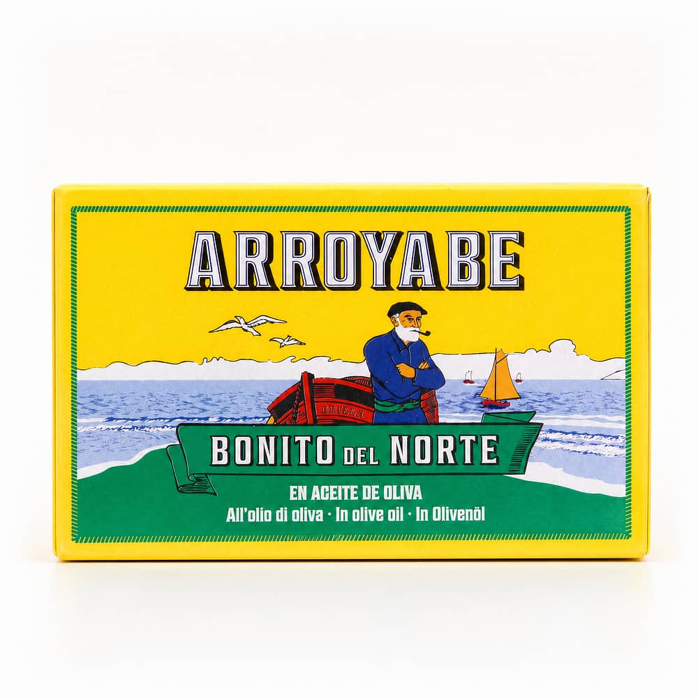 Arroyabe Weißer Thunfisch in Olivenöl 111g 73 Gramm Abtropfgewicht Produktbild